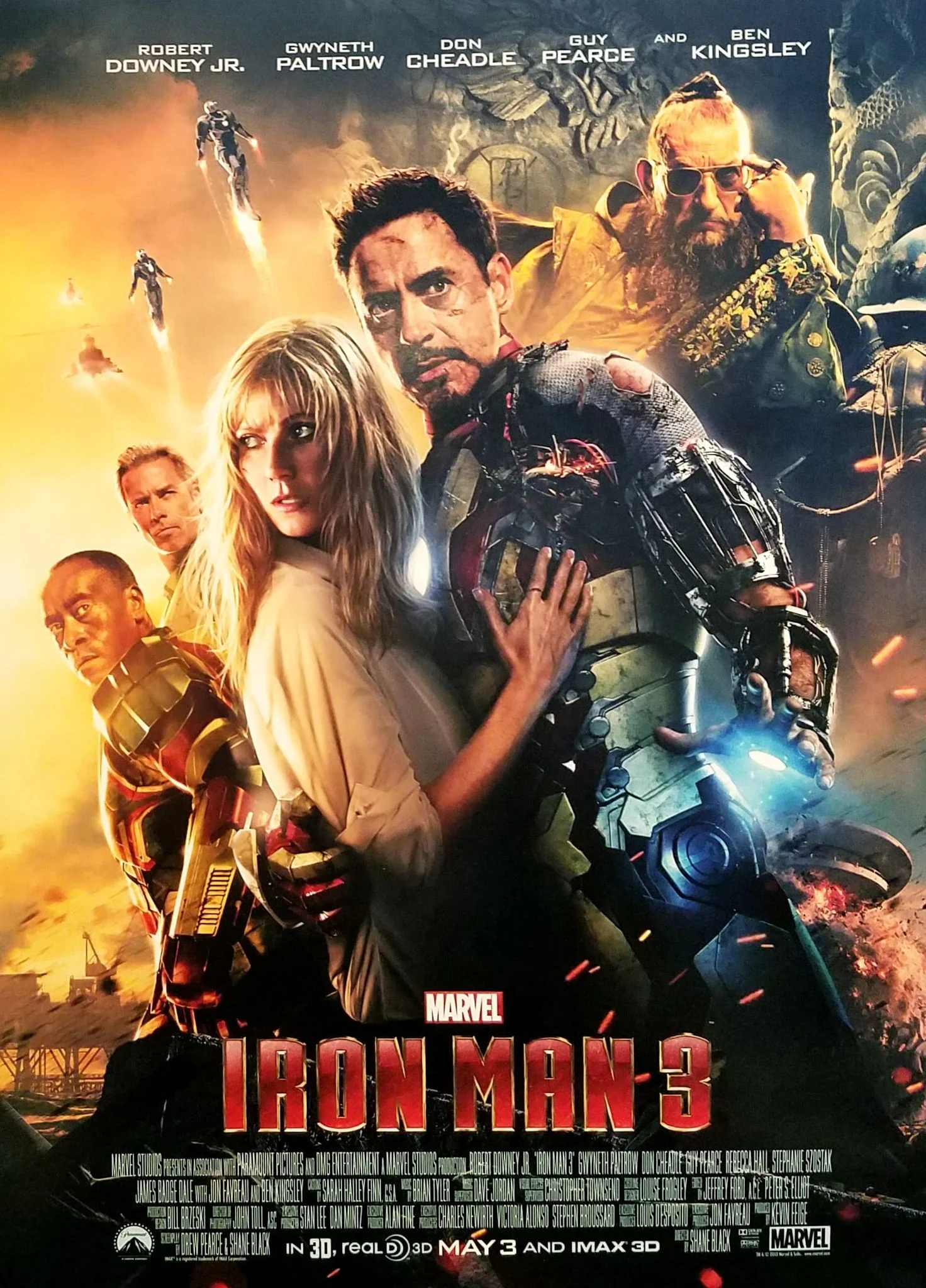 iron man 3 movie poster